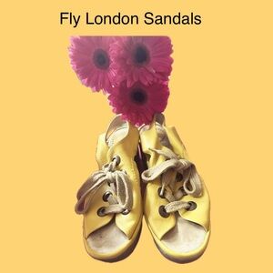 Fly London Lace up Sandals